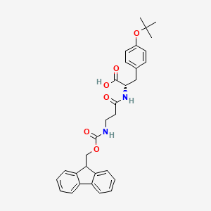 Fmoc-β-Ala-Tyr(tBu)-OH HPLC 98%+ HNMR In Accordance with Structure Fmoc-AA Impurity