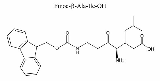Peptid yapı blokları için Fmoc-β-Ala-Ile-OH kirlilik standartları