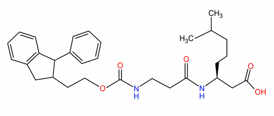 Fmoc-β-Ala-Leu-OH LPPS Fmoc türevleri Kirlilik HPLC 99+